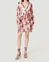 GARETH FLOWY FLORAL MINI DRESS image number null